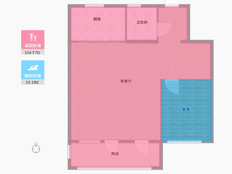 江苏省-无锡市-融创惠山映-120.00-户型库-动静分区