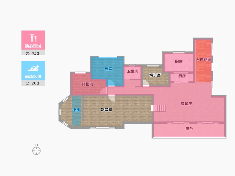 陕西省-渭南市-信达洋墅源-138.01-户型库-动静分区