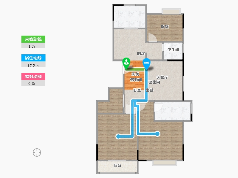 江苏省-南京市-紫金华府-91.10-户型库-动静线