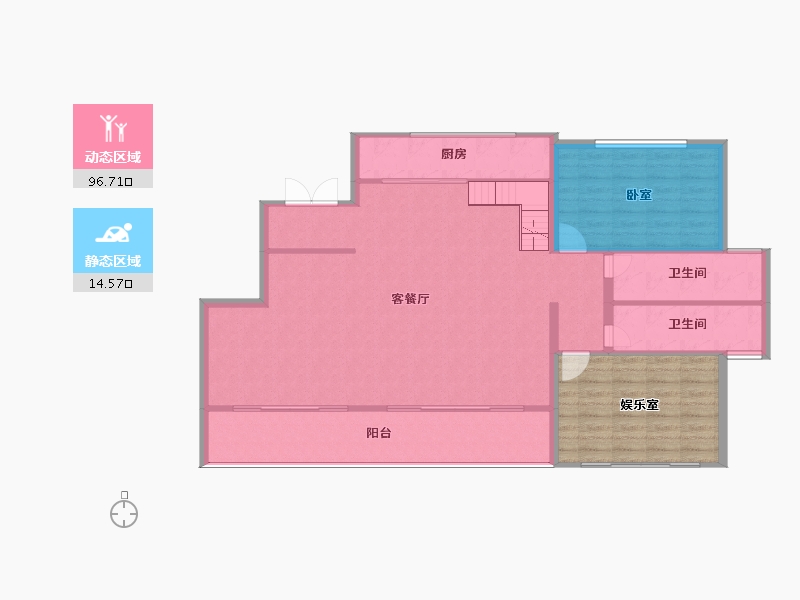 陕西省-渭南市-信达洋墅源-118.00-户型库-动静分区