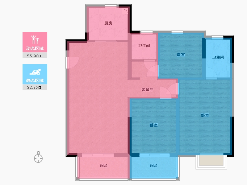 江苏省-南京市-中交锦致-97.08-户型库-动静分区