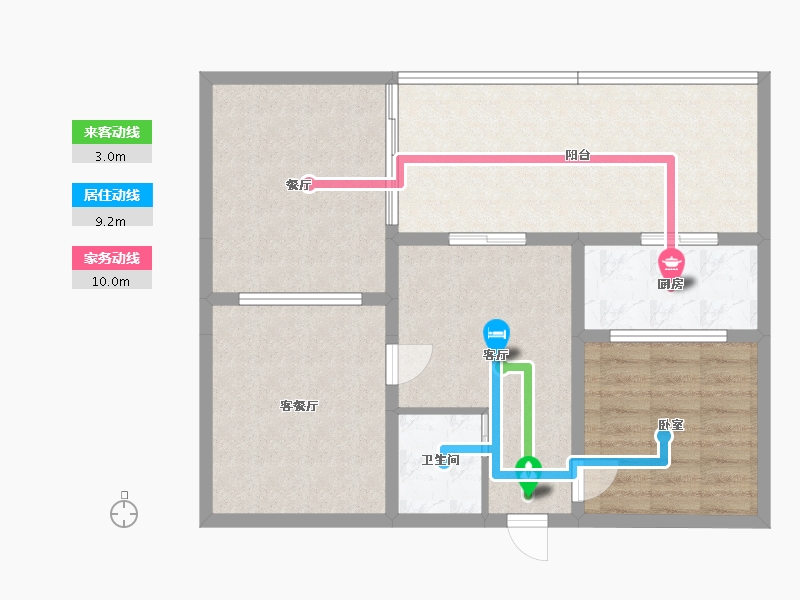 四川省-泸州市-摩尼云上江南（四季康养）-83.09-户型库-动静线