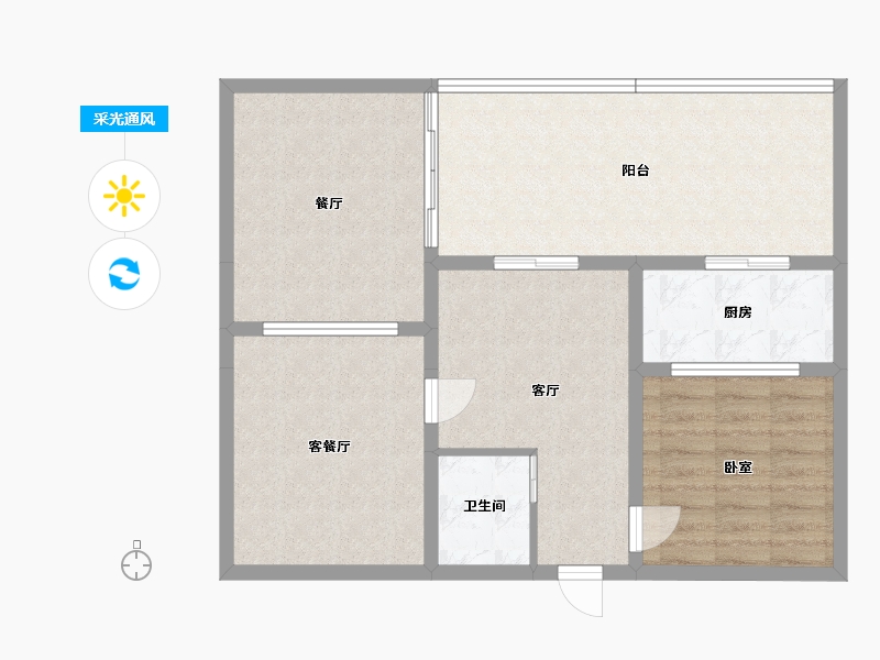 四川省-泸州市-摩尼云上江南（四季康养）-83.09-户型库-采光通风