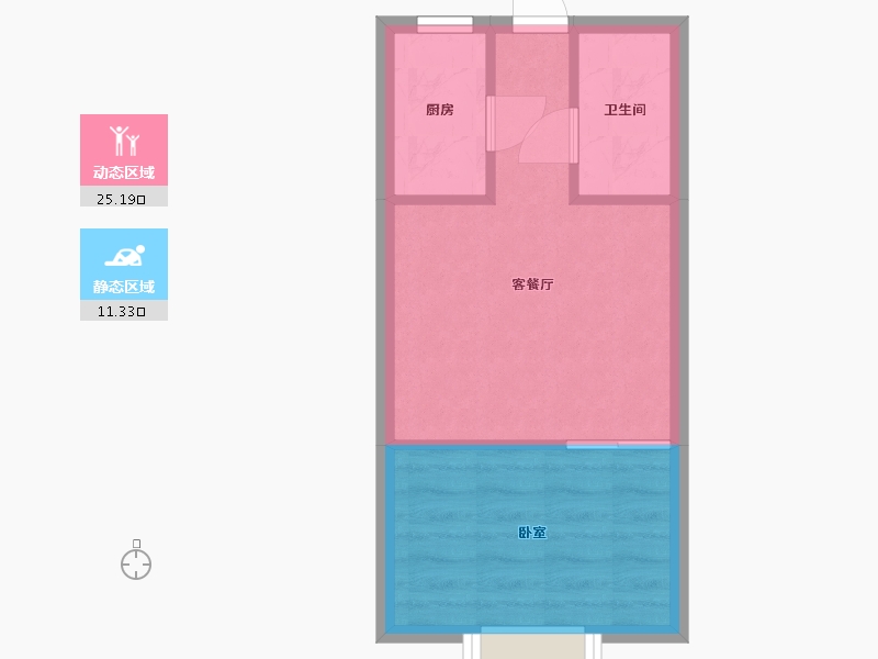 四川省-泸州市-摩尼云上江南（四季康养）-32.69-户型库-动静分区