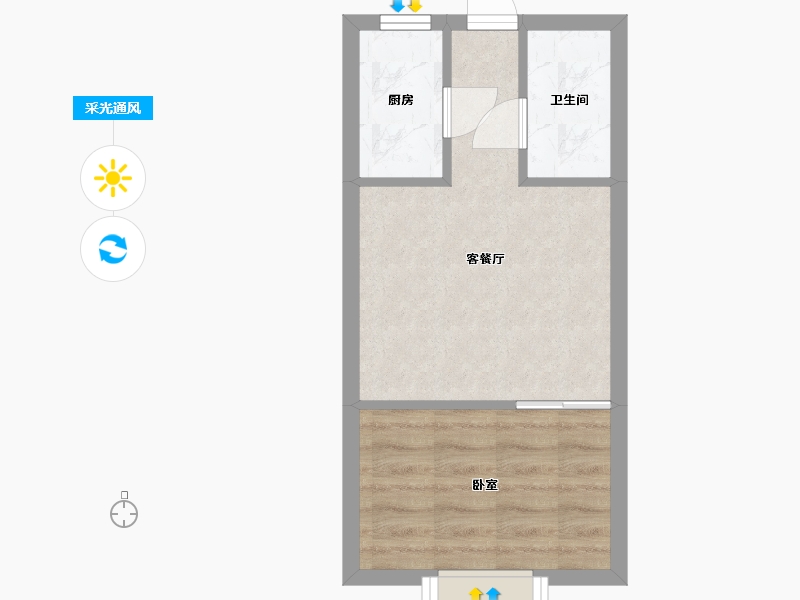 四川省-泸州市-摩尼云上江南（四季康养）-32.69-户型库-采光通风