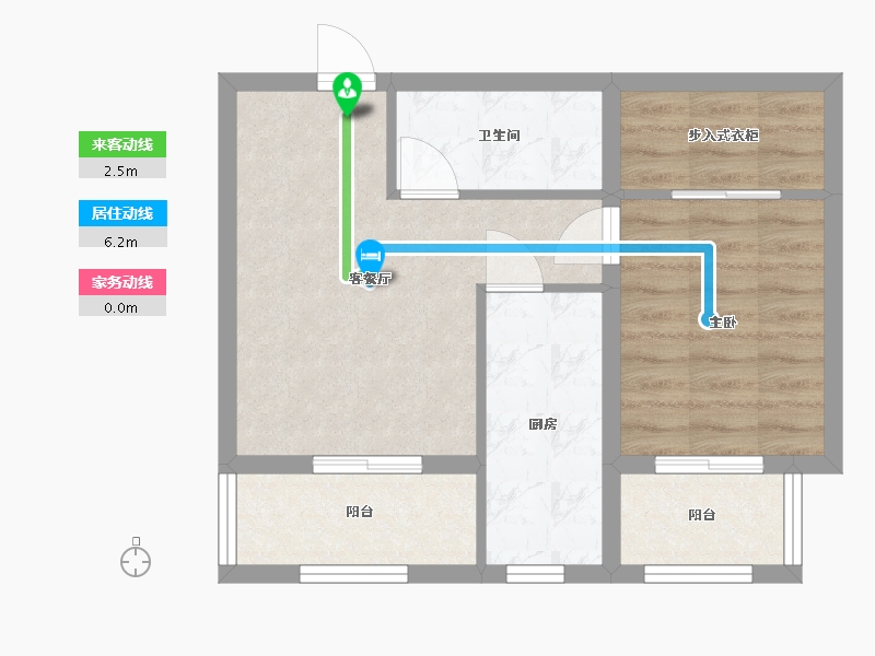 黑龙江省-哈尔滨市-生活汇-51.19-户型库-动静线