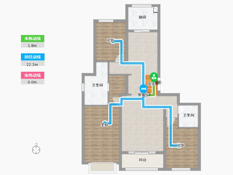 山西省-太原市-融创太原府-111.03-户型库-动静线