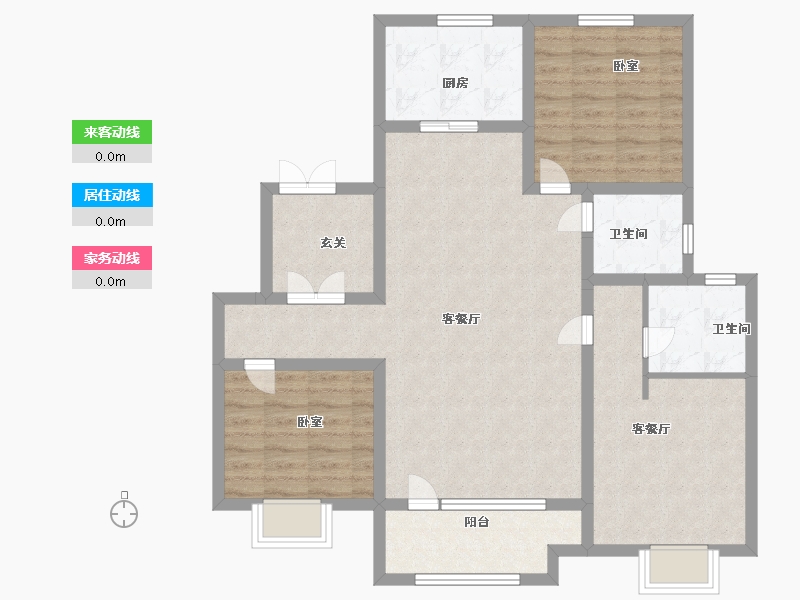 河北省-邢台市-邢台富力城-100.00-户型库-动静线