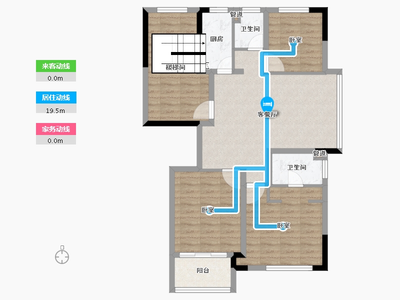 江苏省-无锡市-ΜΟΜΛ春风湖上-88.00-户型库-动静线