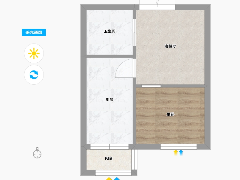 黑龙江省-哈尔滨市-裕赐俯季-31.19-户型库-采光通风