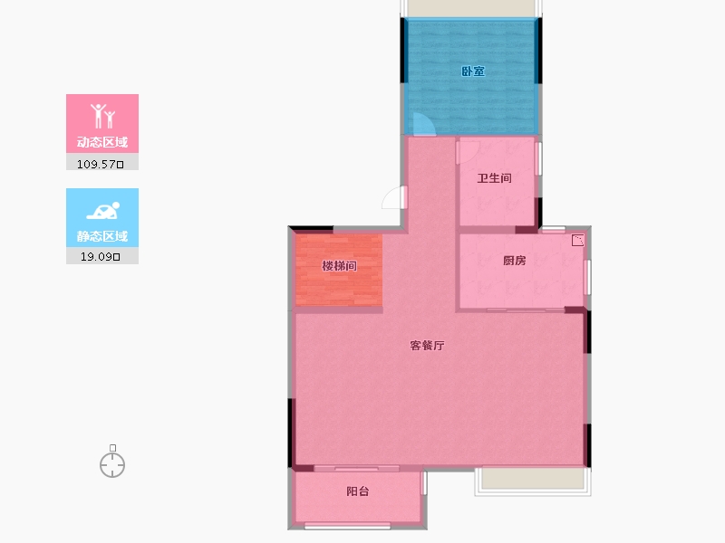 江苏省-镇江市-融创银城·滴翠园-119.00-户型库-动静分区