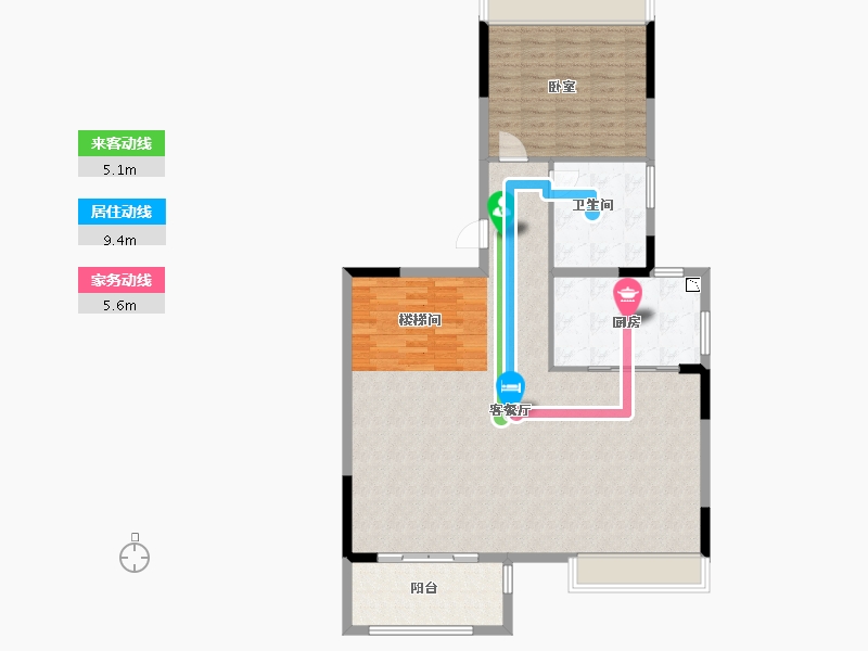 江苏省-镇江市-融创银城·滴翠园-112.99-户型库-动静线