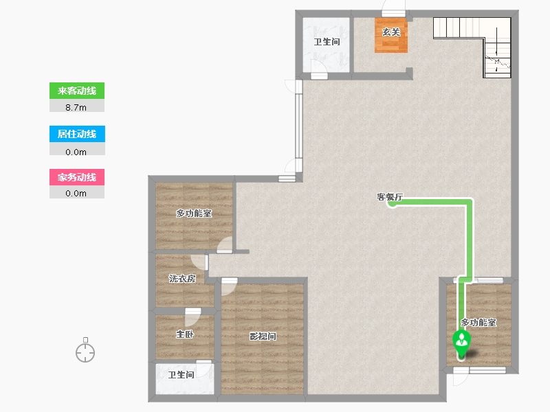 浙江省-台州市-德信西湖云庄-139.00-户型库-动静线