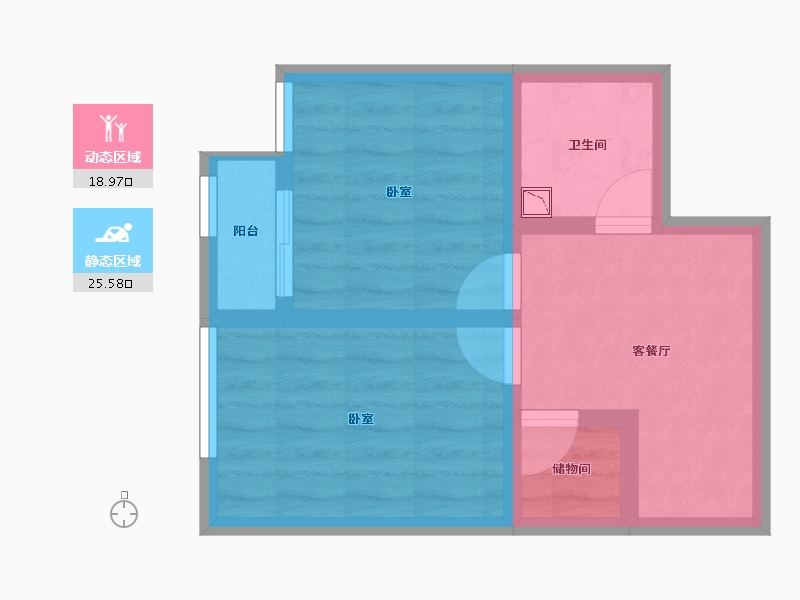 陕西省-西安市-万象国际中心-38.21-户型库-动静分区