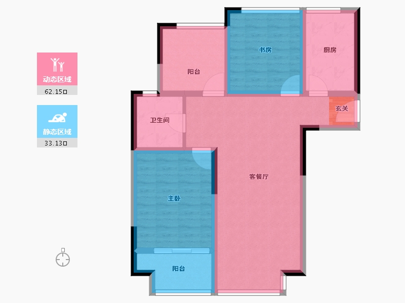 江苏省-常州市-安信颐和（常州）国际颐养中心-85.01-户型库-动静分区