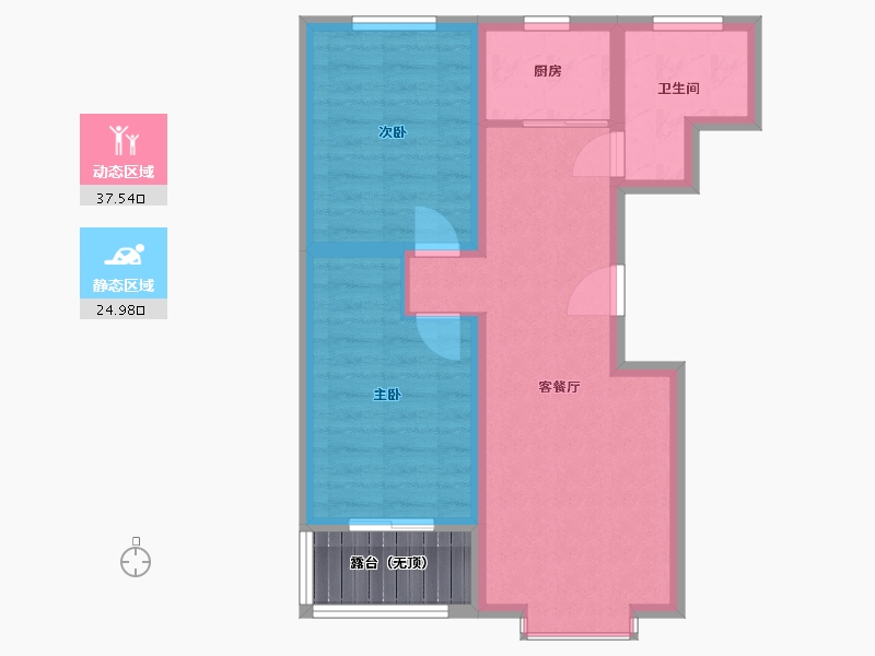 河北省-保定市-御龙湾-59.17-户型库-动静分区