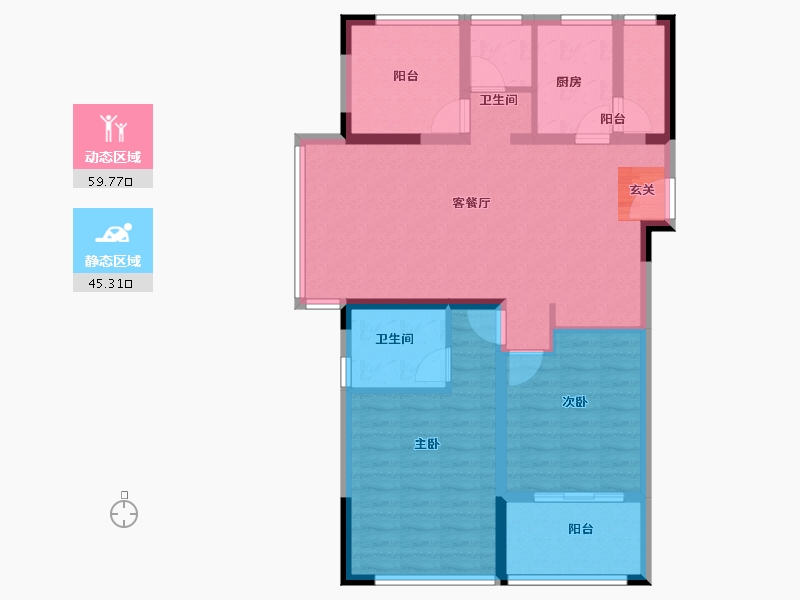 江苏省-常州市-安信颐和（常州）国际颐养中心-94.01-户型库-动静分区