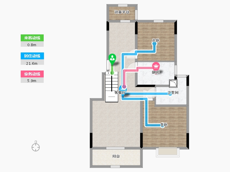 江苏省-南通市-九溪源著-121.00-户型库-动静线