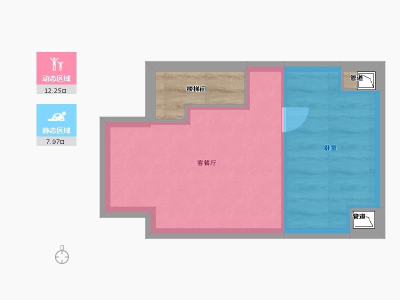 浙江省-杭州市-融创望潮印Ⅰ期-19.81-户型库-动静分区