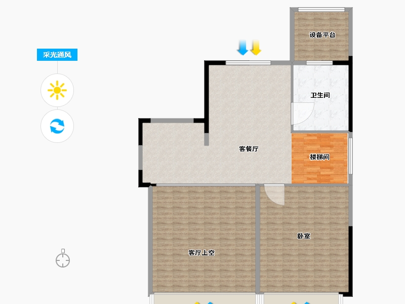 江苏省-苏州市-楠香雅苑-121.00-户型库-采光通风