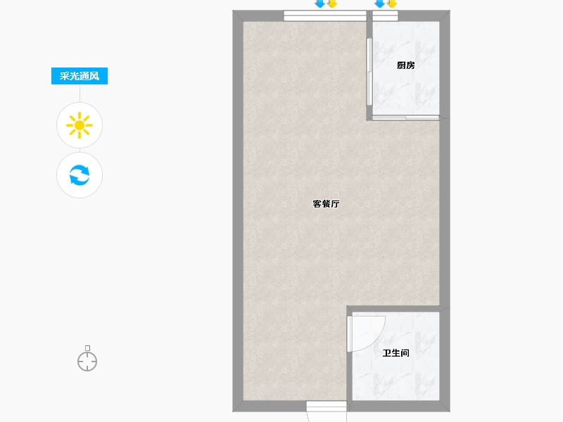 河北省-保定市-荣盛国际中心-39.99-户型库-采光通风