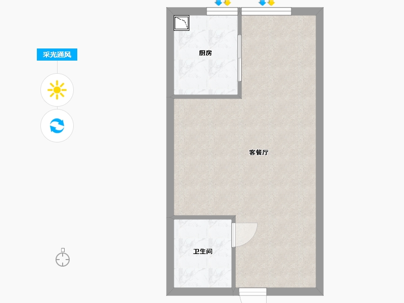 河北省-保定市-荣盛国际中心-40.24-户型库-采光通风