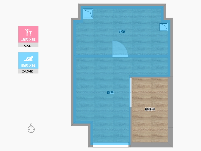 浙江省-杭州市-融创望潮印Ⅰ期-23.21-户型库-动静分区