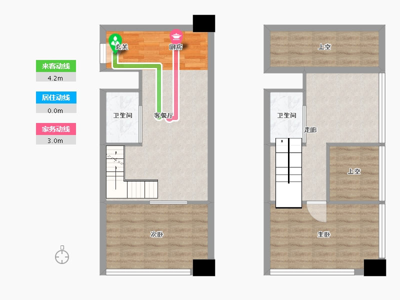 江苏省-苏州市-阳光城·悦湖商业中心-74.45-户型库-动静线