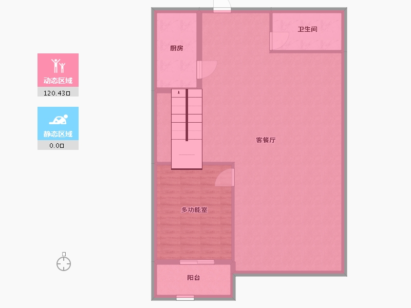 江苏省-南通市-万科翡翠东第(万科院子)-112.00-户型库-动静分区