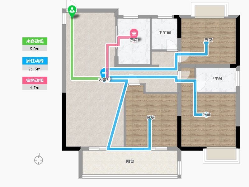 江苏省-常州市-铂悦时代-102.18-户型库-动静线