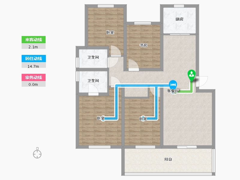 江苏省-镇江市-天怡天颐城·和园-115.48-户型库-动静线