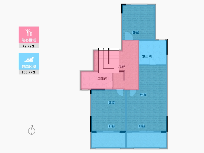 江苏省-扬州市-恒大悦珑湾-195.01-户型库-动静分区