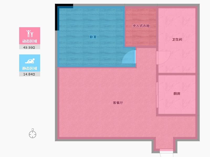 浙江省-杭州市-滨江万潮星汇写字楼-59.01-户型库-动静分区