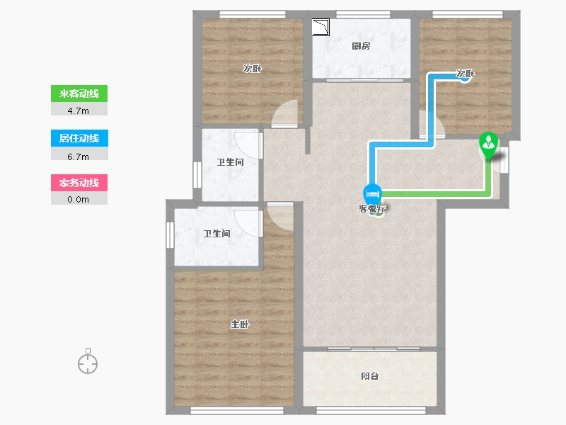 陕西省-安康市-天悦城-91.59-户型库-动静线