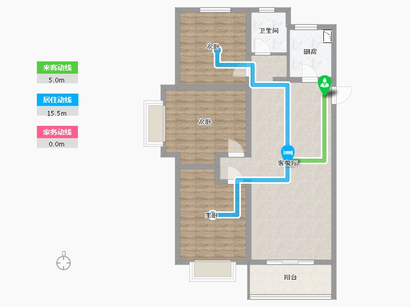 河北省-保定市-王府壹号-95.36-户型库-动静线