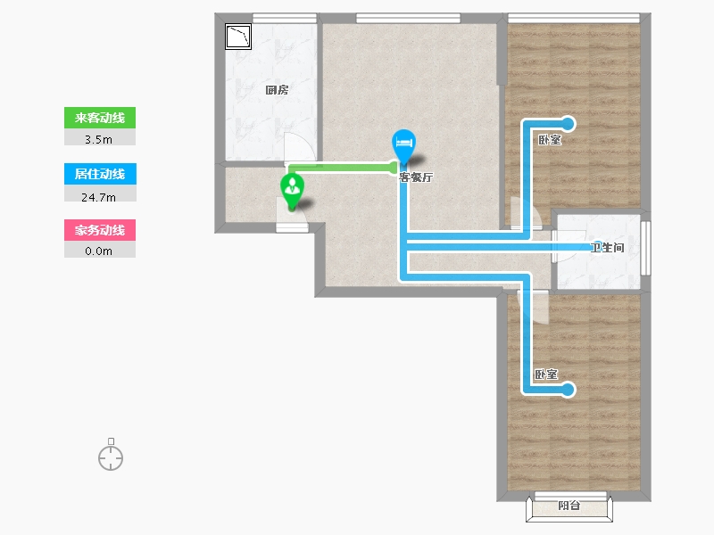 甘肃省-兰州市-新西部兰州印象-77.16-户型库-动静线