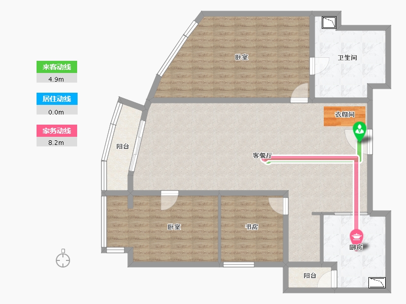 浙江省-杭州市-永和府-118.77-户型库-动静线