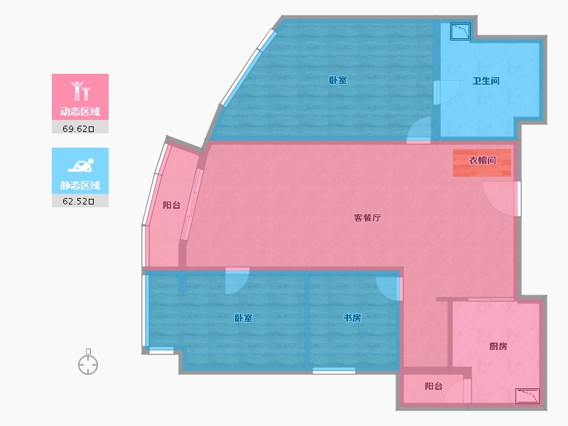 浙江省-杭州市-永和府-118.77-户型库-动静分区