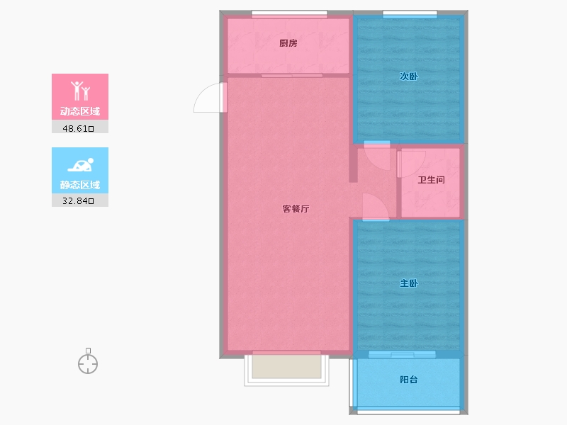 河北省-保定市-王府壹号-73.46-户型库-动静分区