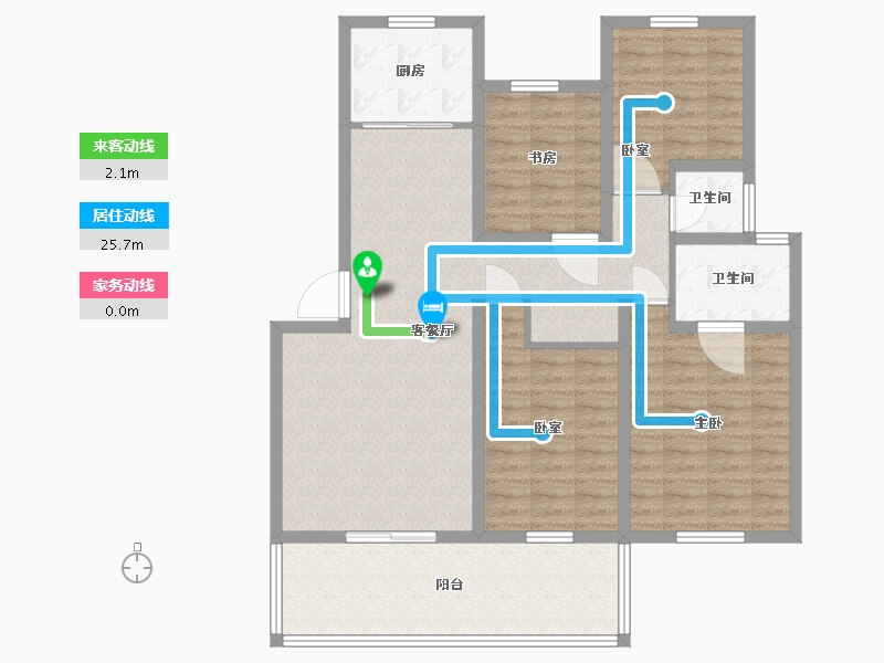 江苏省-镇江市-天怡天颐城·和园-114.20-户型库-动静线