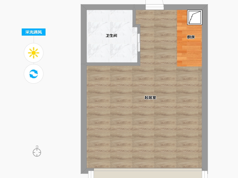 江苏省-淮安市-淮安金地中心-34.40-户型库-采光通风