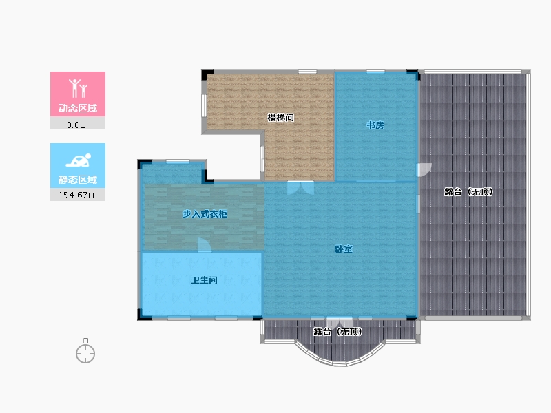 浙江省-湖州市-龙山庄园临湖台-278.00-户型库-动静分区