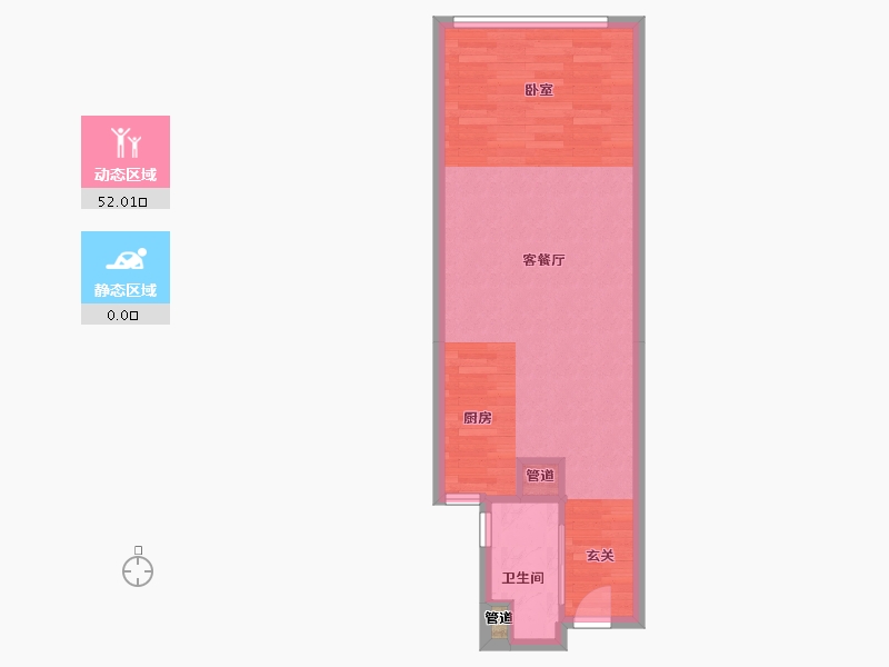 浙江省-湖州市-莫干山语-47.76-户型库-动静分区