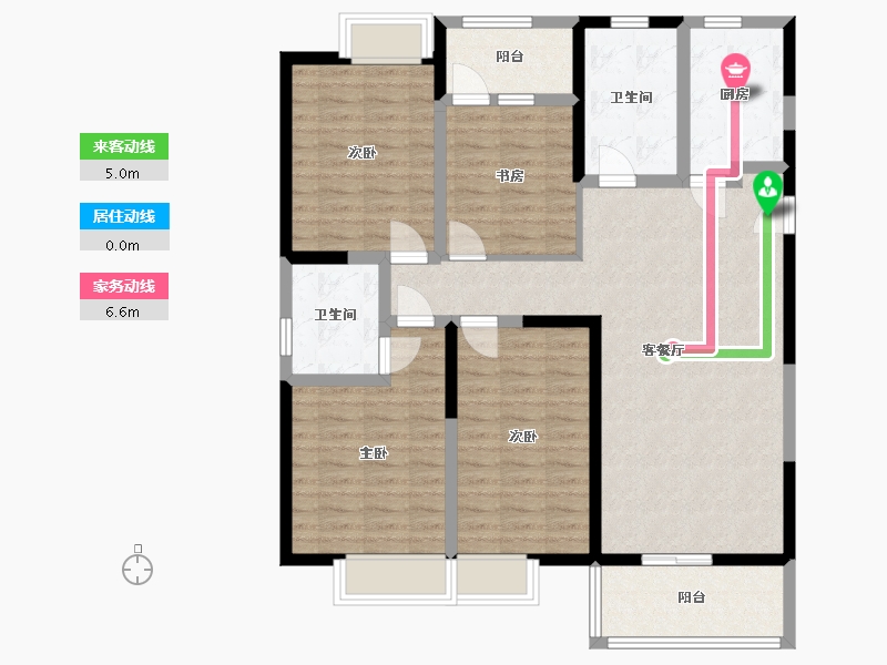 江苏省-盐城市-同曦文昌府-113.00-户型库-动静线