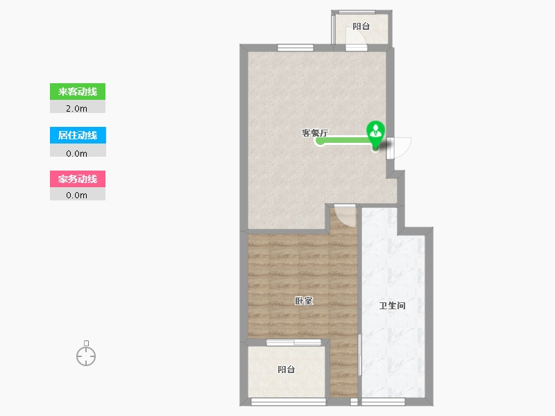 浙江省-温州市-楠溪云岚-57.00-户型库-动静线