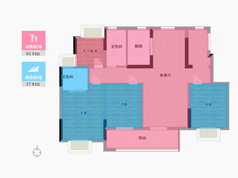 江苏省-南通市-东时区-90.00-户型库-动静分区