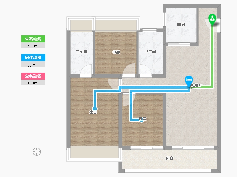 江苏省-扬州市-扬州印-92.10-户型库-动静线