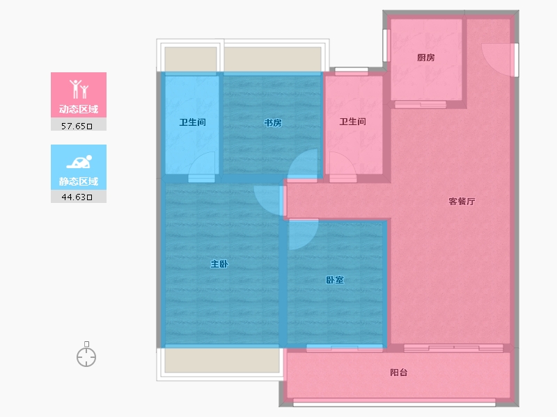 江苏省-扬州市-扬州印-92.10-户型库-动静分区