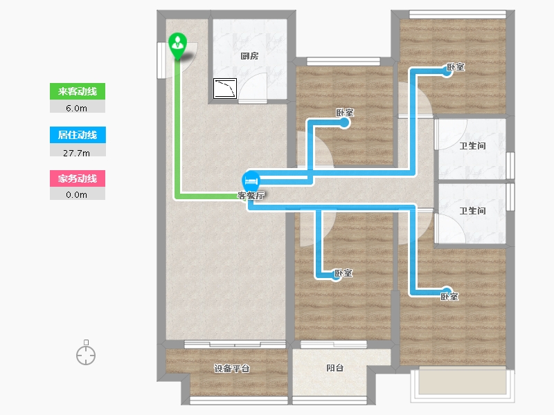 浙江省-湖州市-光明梦想城-97.02-户型库-动静线