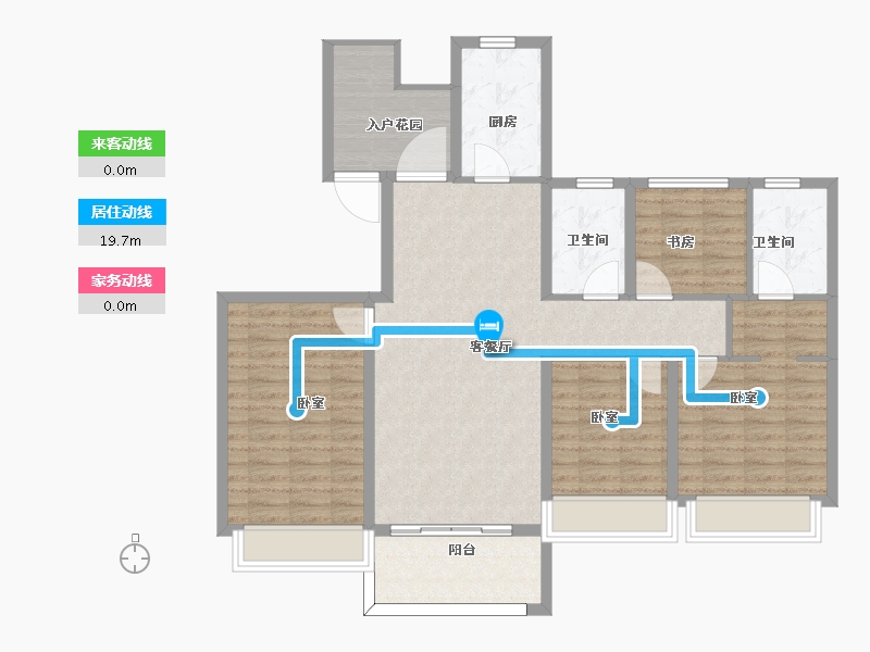 江苏省-南京市-金隅紫京云筑-112.00-户型库-动静线